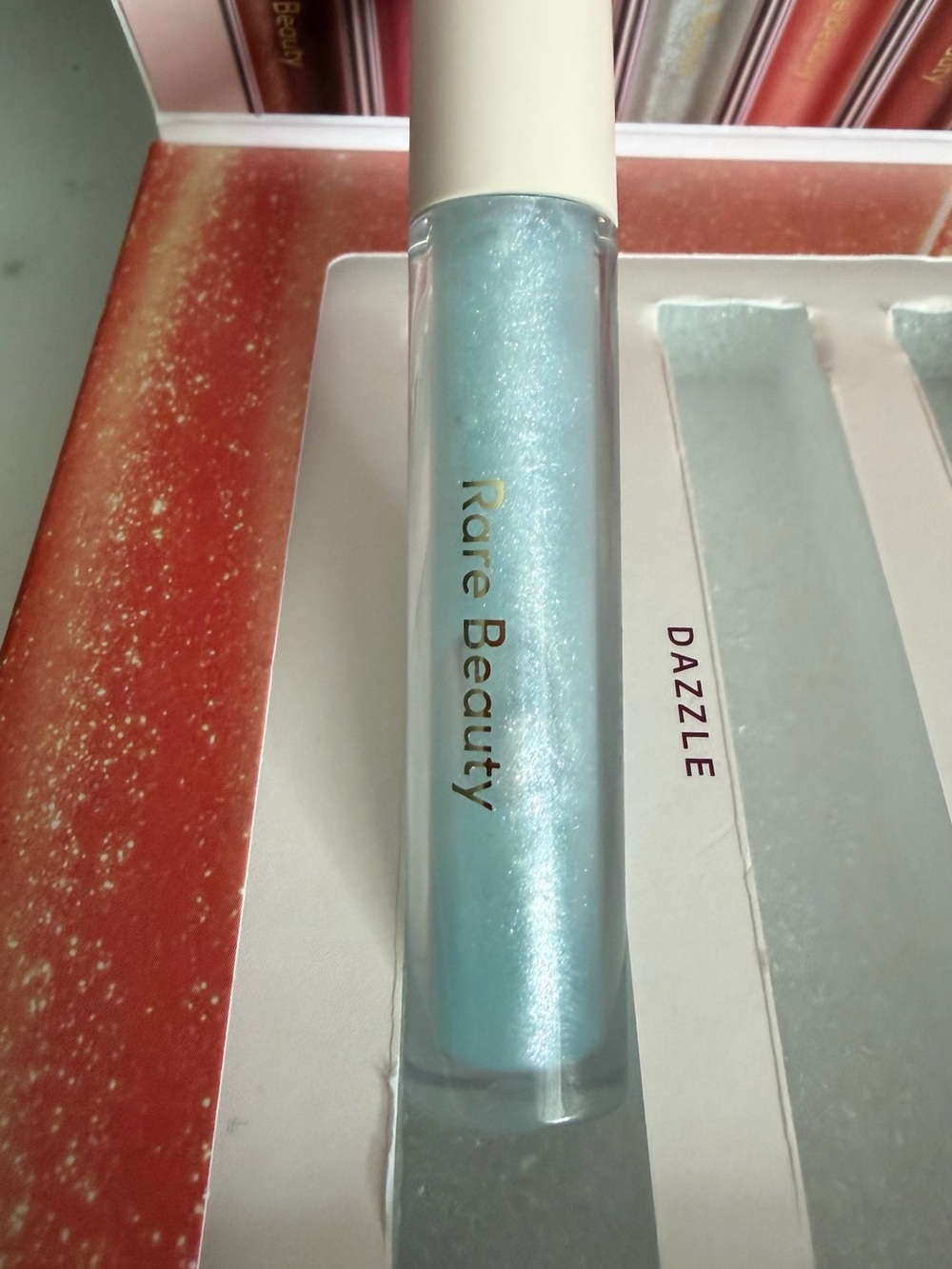 Rare Beauty Lip Gloss Set — Pink, Brown, Blue, Bronze, Coral